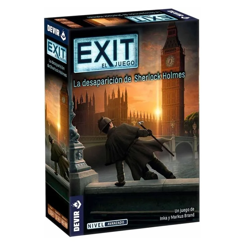 Exit La Desaparición De Sherlock Holmes, Escape Room 42054 Devir