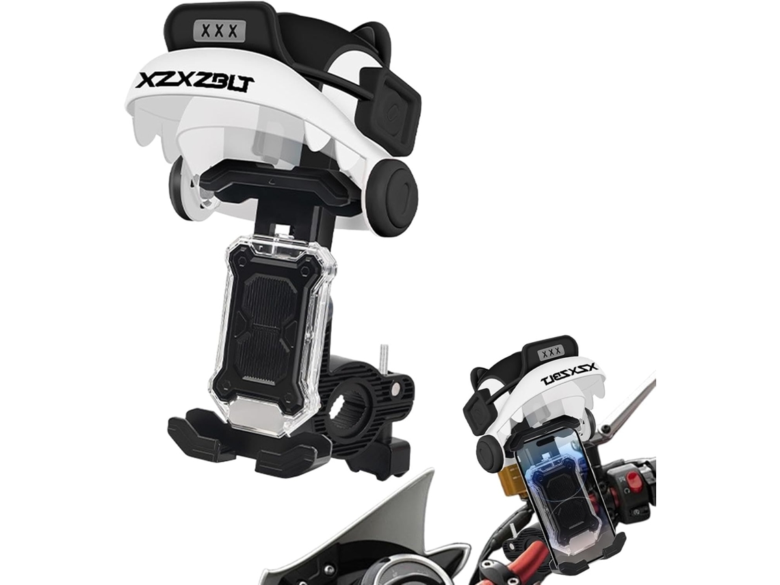 Soporte Giratorio De 360 Grados Para Teléfono, Compatible Con Bicicletas, Motocicletas Y Patinetes, Apto Para Manillares, Sombreros De Sol Y Para Uso En Montaña.