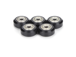 5 Piezas Poleas Pom 625zz Rodamientos Ruedas Passivas Para Impresora 3d Negro