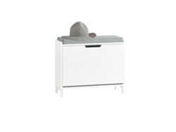 Sobuy Fsr151-k-w Sobuy Banco Zapatero Pequeño Con 1 Solapa