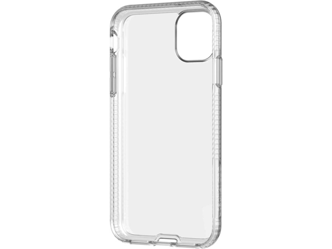 Funda iPhone 11 TECH21 Clear Negro