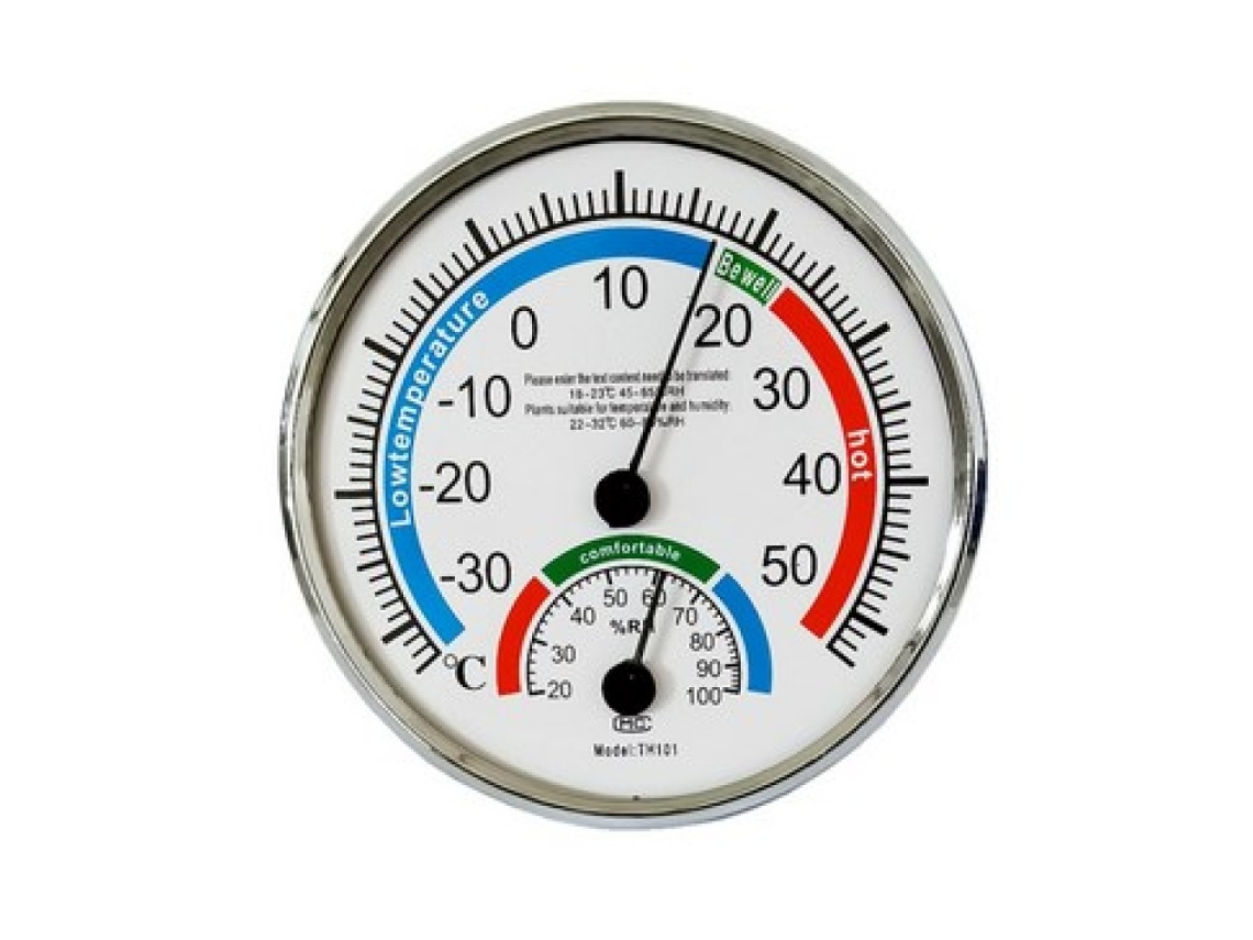 Higrotermógrafo para uso interior y exterior, termómetro e higrómetro de alta precisión con medición precisa de temperatura y humedad, termómetro de ambiente.