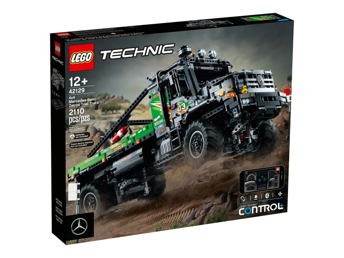 Camião de teste Lego Mercedes Benz Zetros 4x4