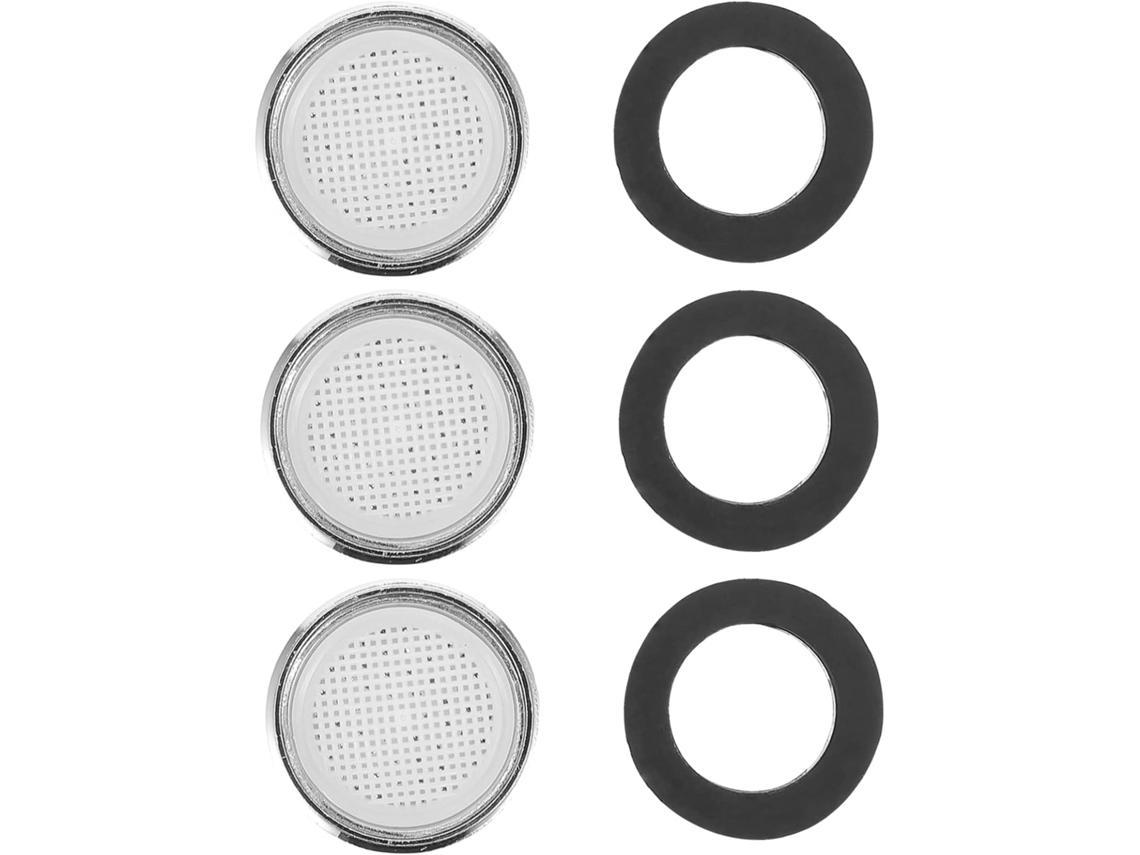 Juego de 3 piezas de aireador de grifo, filtro de repuesto para grifo de fregadero de cocina, Re Gokoco
