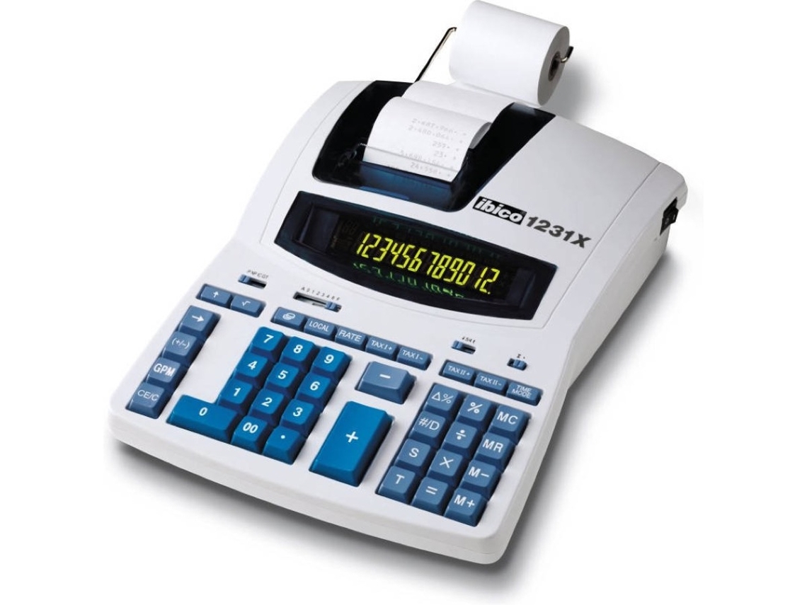 Calculadora de Impresión REXEL IB404009 Blanco (12 dígitos)
