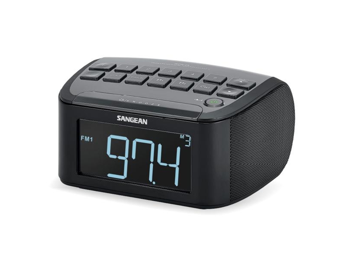 Rcr-24 Negro / Radio Despertador SANGEAN