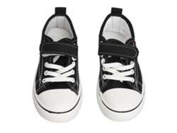 Zapatillas Bajas De Malla Para Niños Con Cierre De Velcro Y Estampados De Dibujos Animados.