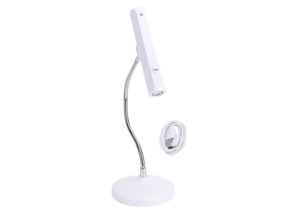 2026-lámpara De Uñas Portátil Recargable Inalámbrica Con Cuello De Cisne Led Para Secado De Uñas Profesional Y Hogar