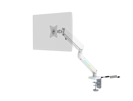 Soporte de Escritorio con RGB para Monitor DELTACO GAMING Gam-134-W Blanco