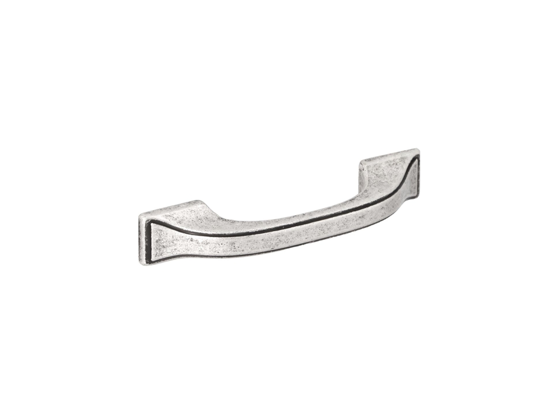 Tirador Para Mueble De Zamac Distancia Entre Centros 64mm Plata Brillante Lote De 25