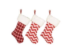 Medias navideñas, juego de 3 medias de punto para decoraciones festivas TRUYUETY