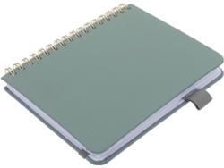 Libreta De Contraseñas A6 (14,5 X 11,9 Cm) Verde Oscuro Con Pestañas Alfabéticas