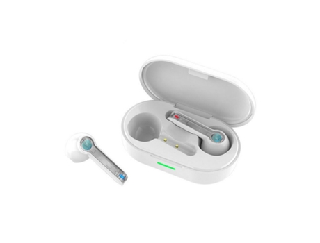 Auriculares Bluetooth True Wireless L32 Hifi 5.0 impermeable incorporado con micrófono blanco