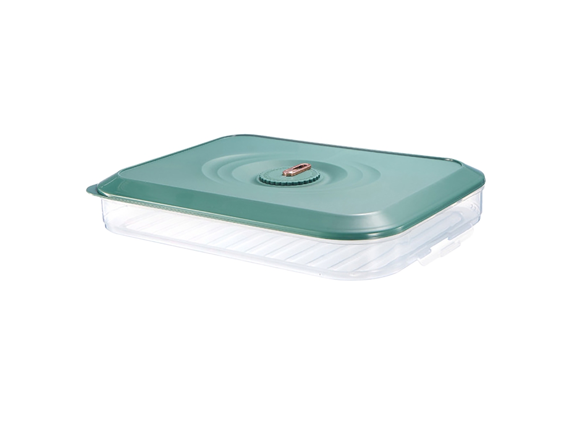 Caja De Plástico Hermética De Gran Capacidad Para Almacenar Galletas En La Cocina.
