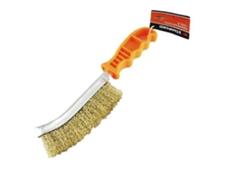 Cepillo acero universal latonado 245x140