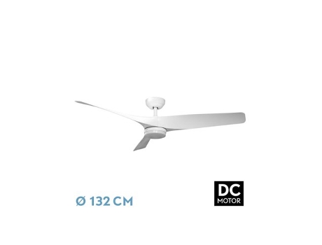 Ventilador DC Niger Blanco 22W 3 Aspas Regulable FABRILAMP