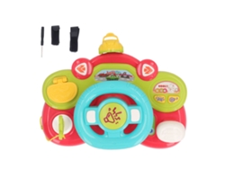 Dan26-juguete Volante De Coche Para Bebé Con Efectos De Luz Y Música Educativo Multifuncional Para Hogar Y Exterior