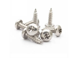 50 Tornillos Autoatacantes M3x16mm Acero Inoxidable Cabeza Redonda Torx