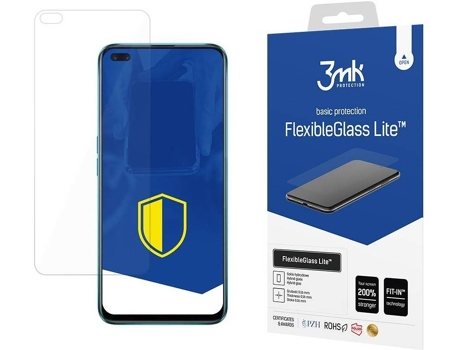 Protector Cristal Templado Oppo Reno 4 Z 5G 3MK Flexible