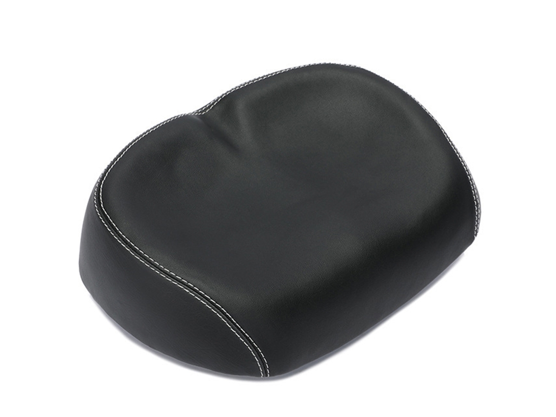 Sillín De Bicicleta De Montaña Cómodo, Suave Y Ancho, Con Funda Ergonómica Acolchada.