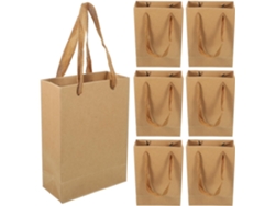 Bolsas De Papel Para Té, Fiestas, 25 Unidades Con Asas Para Regalos Y Recuerdos De Fiestas De Cumpleaños.