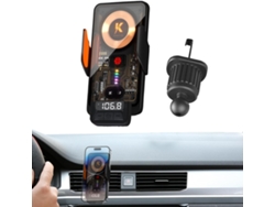 Cable Cargador Para Coche | Soporte Multifuncional Para Teléfono Con Carga Rápida Para Rejilla De Ventilación