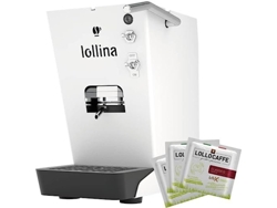 Cafetera LOLLINA Plus Bianco + 40 Cialde Bianco