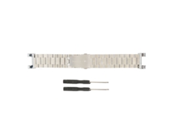 Correa De Metal Para Reloj Inteligente, Hebilla De Doble Presión De Acero Inoxidable Sólido De Tres Perlas, Compatible Con La Correa De Reemplazo Amazfit T-rex/t-rex Pro