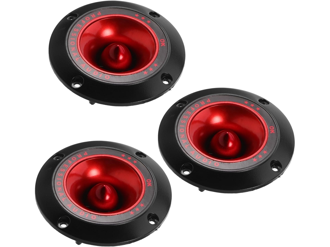 Conjunto De 3 Tweeters De Bocina Piezoeléctricos Para Sistemas De Sonido De Escenario Y Altavoces De Audio.