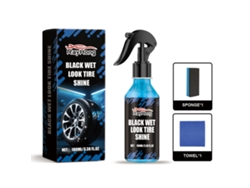 Spray para el cuidado de los neumáticos: brillo y protección.
