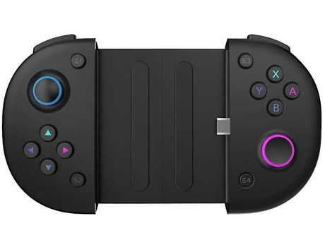 Controlador de juegos inalámbrico Chronus telescópico para sistema Android Controlador de juegos de gamepad móvil con joystick extensible e interfa...