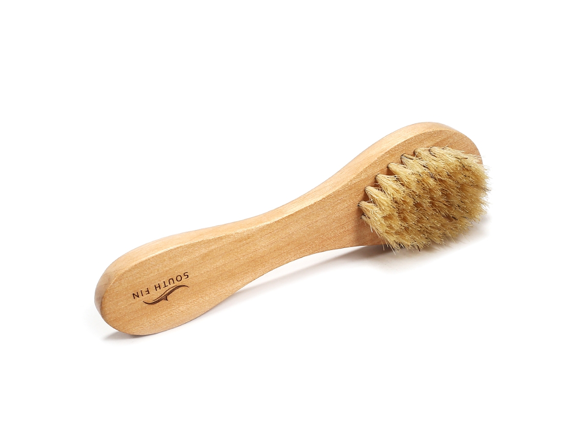 Cepillo Facial De Madera South Fin Para Limpieza Profunda Y Exfoliación.