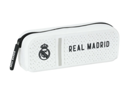 Portatodo Cuadrado Silicona Real Madrid 1ª Equip. 24/25 18,5 x 7,5 x 5,5 cm. SAFTA