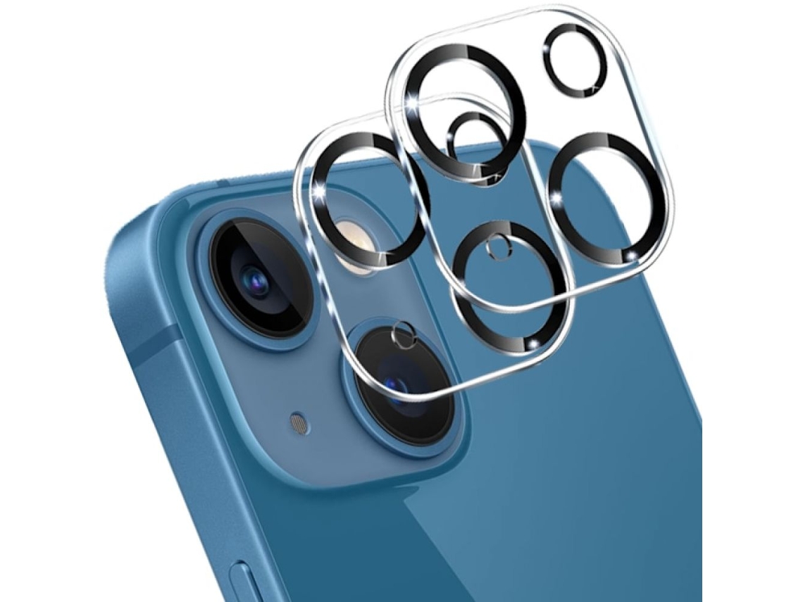 Cristal templado para la lente de la cámara del iPhone 13, protección antiarañazos