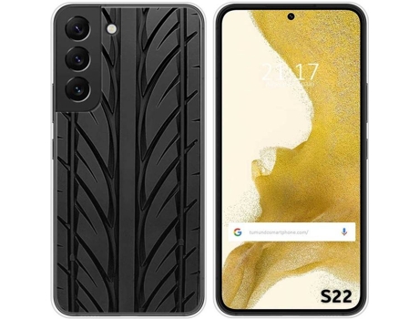 Carcasa Samsung Galaxy S22 5G TUMUNDOSMARTPHONE Dibujos Neumatico Multicolor