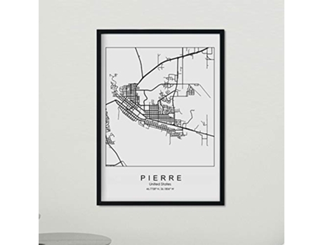 Poster NACNIC Mapa de Pierre (A3)