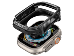 Acs05456 Coque Rugged Armor Compatible Con Apple Watch Ultra 2 / Ultra (2022) 49mm Negro Spigen (2023)