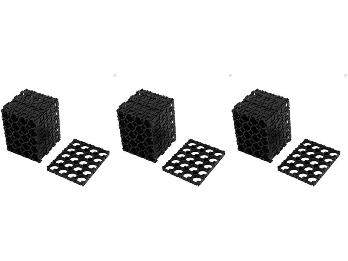 30 Unidades De Espaciadores De Celda Radiante Para Baterías 18650 De 4x5, Soporte De Plástico De 18,4 Mm