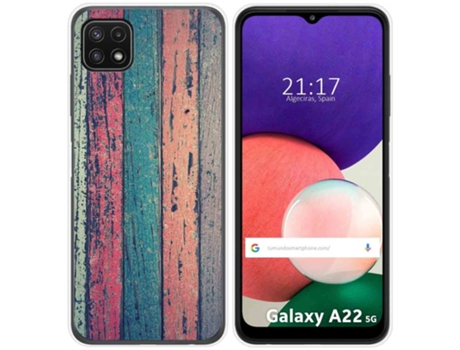Carcasa Samsung Galaxy A22 5G TUMUNDOSMARTPHONE Dibujos Multicolor