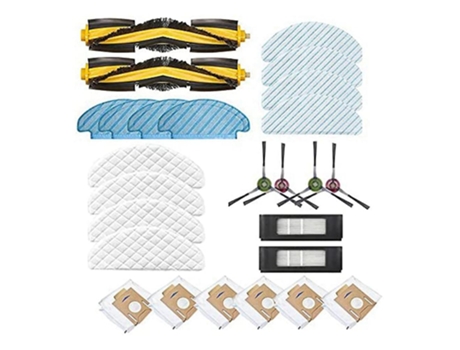 26 peças para ecovacs deebot ozmo 920 950 escova lateral principal esfregona com filtro hepa