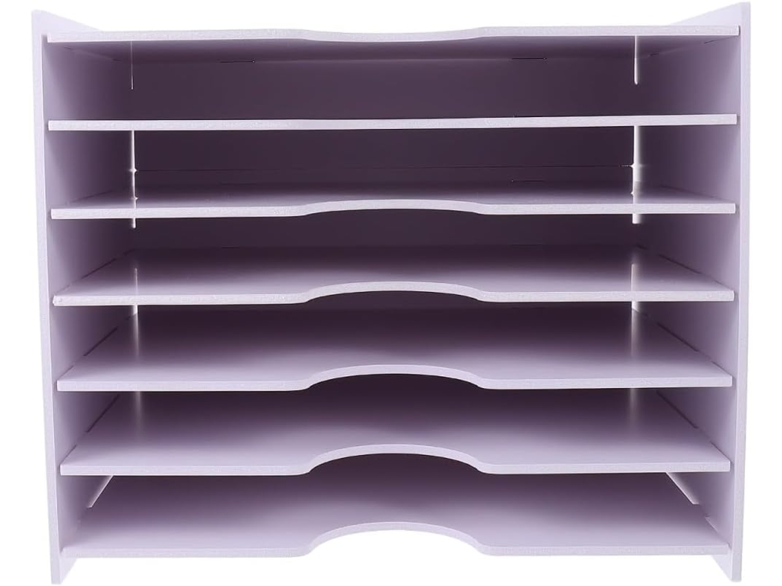 Caja De Almacenamiento De Archivos Multicapa De 6 Niveles