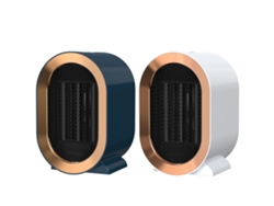 Calentador eléctrico cerámico portátil de 1200 W con diseño compacto, retardante de llama y protección contra sobrecalentamiento Mdug