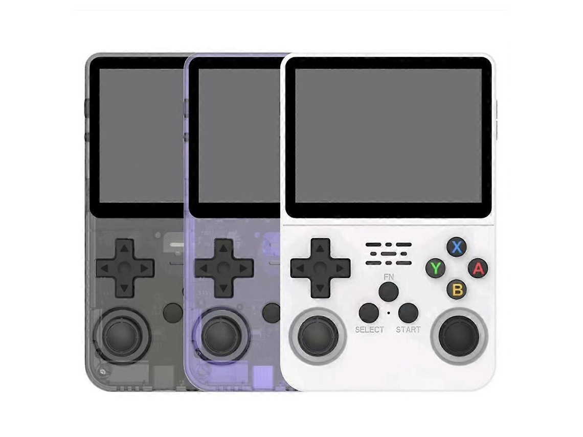 R36s Consola De Videojuegos Portátil Retro Sistema Linux Pantalla Ips De 3,5 Pulgadas