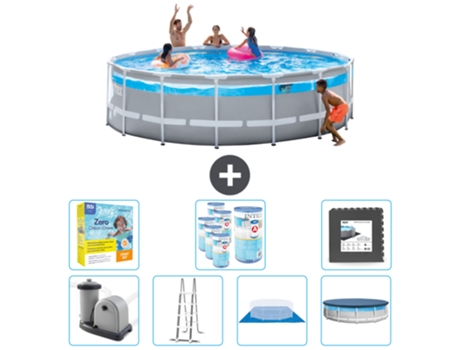 Piscina Tubular INTEX 26730GN-CB49 (19156 L - 488x122cm)