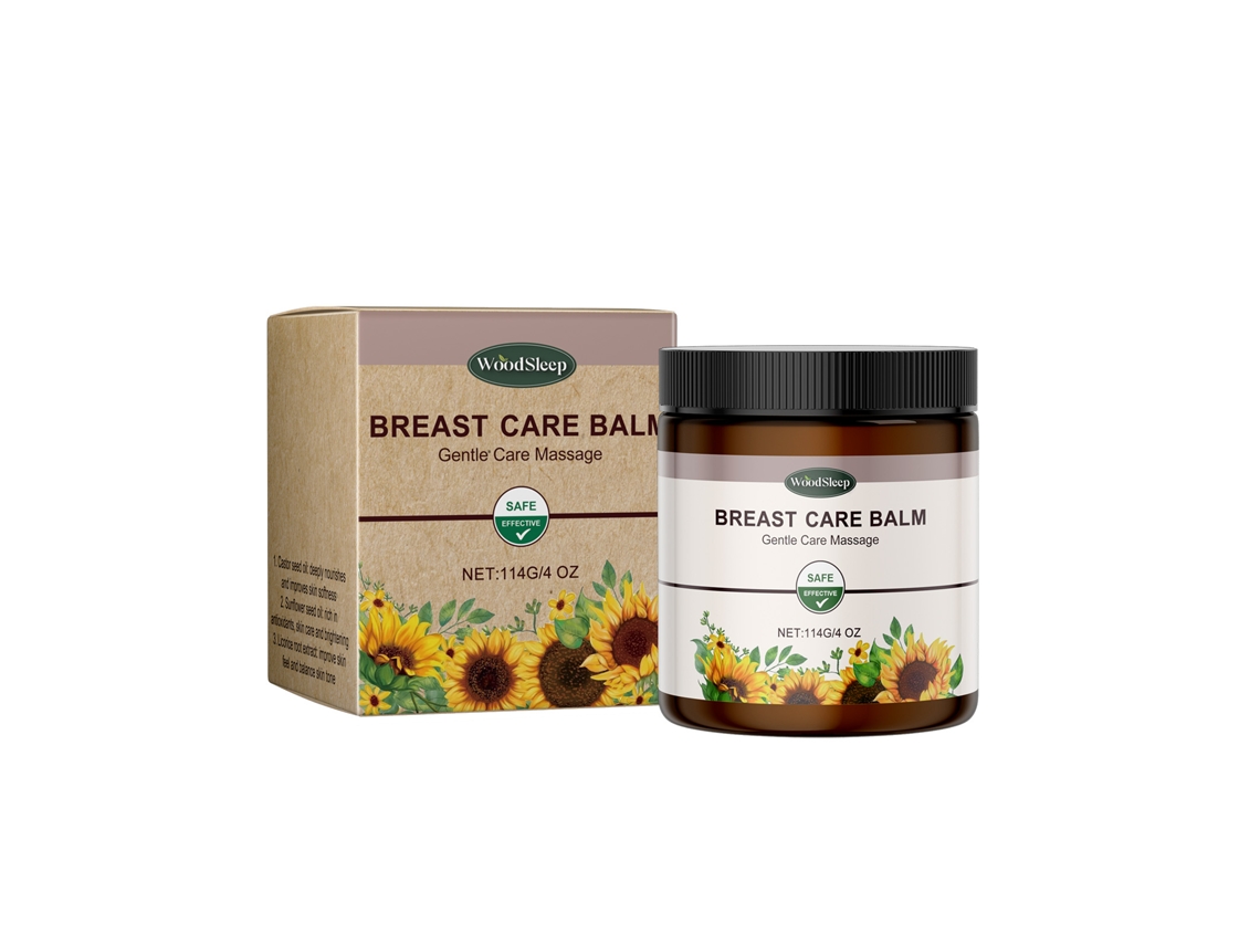 Crema herbal para el cuidado del pecho. Fórmula hidratante y reparadora con aceite de ricino y extracto de regaliz. 114 g.