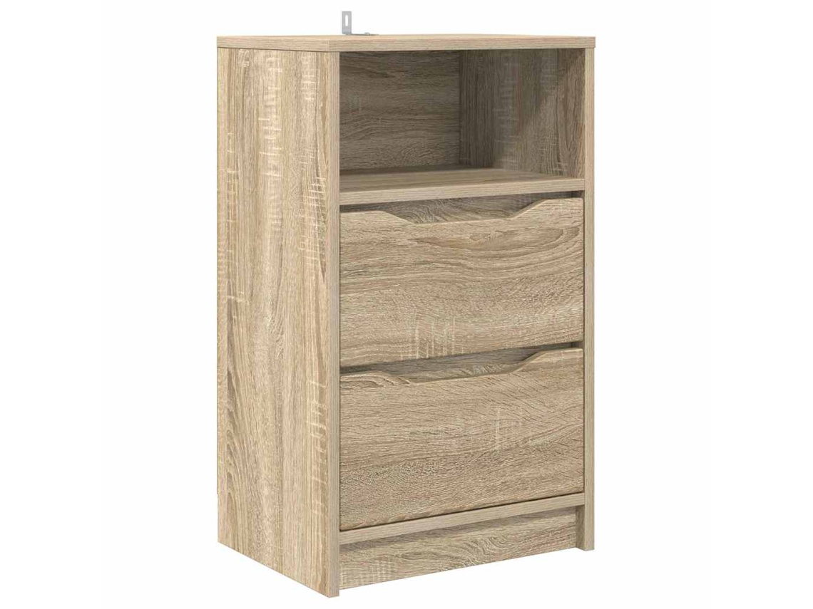 Maison Exclusive - Mesa De Noche Con Cajón Roble Sonoma 40 X 30 X 467 Cm