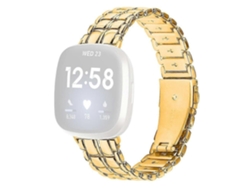 Pulseira De Metal De Substituição Para Smartwatch Fitbit Versa 4/sense 2