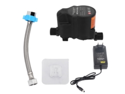 Bomba de refuerzo de presión automática de bajo nivel de ruido para ducha, DC24V, enchufe europeo, 100-240V.