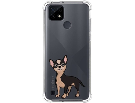 Carcasa Realme C21 TUMUNDOSMARTPHONE Dibujos Antigolpes Perros 05 Multicolor