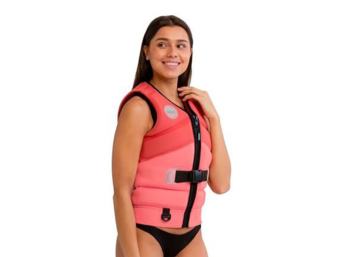 Colete Salva-Vidas Feminino Unify Rosa Ljobe